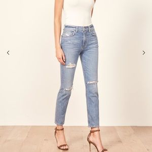 Reformation Julia cigarette jean